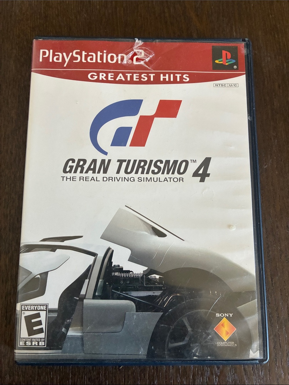 Sony Gran Turismo 4 - White, Red, Blue Cover (Greatest Hits)